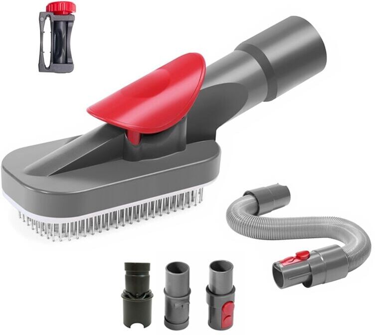 Tlily - Parts for Dyson V6 V7 V8 V9 for Shark for Miele for Karcher for Puppy Vacuum Cleaner Pet Hair Removal Brush Tool Access