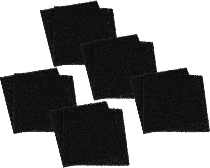 10x Filter compatible with Minadax Solder Fume Extractor Smoke Outlet - Filter Pad - Vhbw