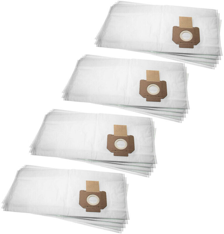 vhbw 20x Vacuum Cleaner Bag compatible with Nilfisk Alto Attix 8 Gallon, 360-11, 360-21, 360-2M Vacuum Cleaner, 27.9 cm x 64.3 cm, White