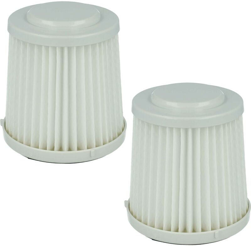 Set 2x Replacement Filters compatible with Black & Decker Dustbuster Flexi 10,8V, 12 v, 18 v, PAD1200, PD1080, PD1200, PD1202N Vacuum Cleaner - Vhbw
