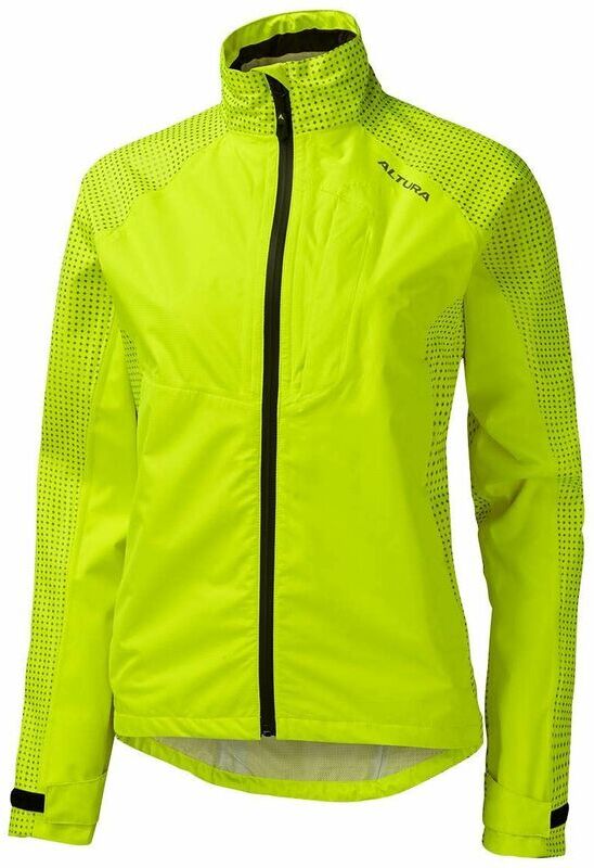 Altura - nightvision storm women's waterproof jacket 2020: hi-viz yellow 10 AL22WTW2NV