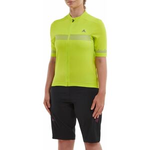 Nightvision women's short sleeve cycling jersey 2022: lime 12 - ZFAL25WNVIS2-99-12 - Altura