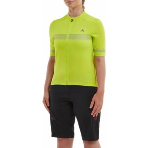 Nightvision women's short sleeve cycling jersey 2022: lime 14 - ZFAL25WNVIS2-99-14 - Altura