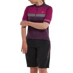 Nightvision women's short sleeve cycling jersey 2022: purple 10 - ZFAL25WNVIS2-PR-10 - Altura