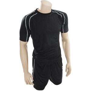 Precision - Lyon Training Shirt & Short Set Adult Black/White s 34-36 - Black/White