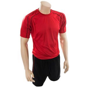 Precision - Lyon Training Shirt & Short Set Adult Red/Black s 34-36 - Red/Black