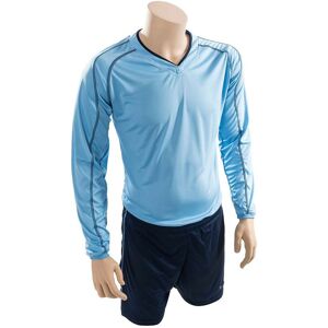 Precision - Marseille Shirt & Short Set Adult Sky/Navy s 34-36 - Sky/Navy