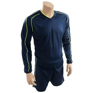Precision - Marseille Shirt & Short Set Adult Navy/Fluo l 42-44 - Navy/Fluo