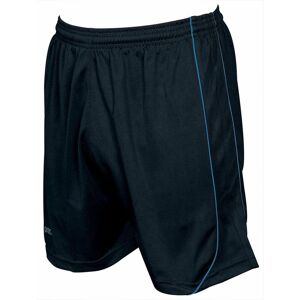 Precision - Mestalla Shorts Adult Black/Azure m 34-36 - Black/Azure