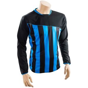 Valencia Shirt Adult Black/Azure m 38-40 - Black/Azure - Precision