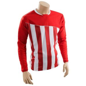 Precision Valencia Shirt Adult Red/White M 38-40 - Red/White
