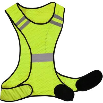 OEM High Visibility Reflective Vest - Women's And Men's - Breathable - Lightweight - Fluorescent Safety Jacket For Running, Cycling, Irisfr OEM High Visibility Reflective Vest - Women's And Men's - Breathable - Lightweight - Fluorescent Safety Jacket For Running, Cycling, Irisfr
