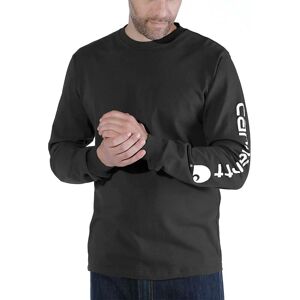 Carhartt - EK231 Long Sleeve Logo T-Shirt Black l