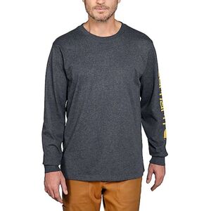 Carhartt - EK231 Long Sleeve Logo T-Shirt Carbon xl