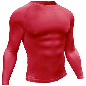 Precision - Essential Baselayer Long Sleeve Shirt Adult Red Small 34-36 - Red