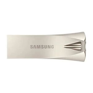 Samsung 64GB Bar Plus USB3.1 Flash Drive Champagne Silver Read Speeds of up to 3 - Silver