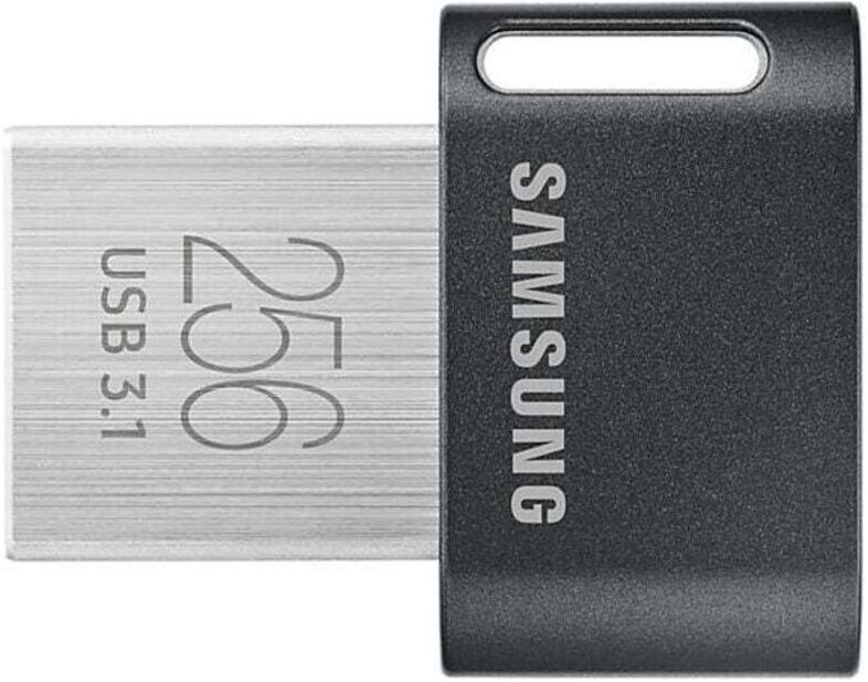 Samsung - 256GB Fit Plus USB3.1 Black Flash Drive Read Speeds of up to 300MBs Writ