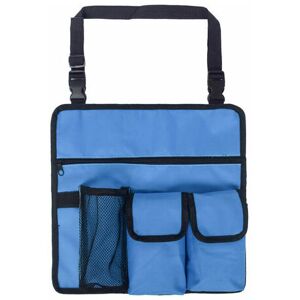 ROSE 33x33cm Waterproof Beach Seat Storage Bag 4 Pocket Storage Bag (Blue)