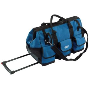 BERKFIELD HOME Draper Tools Rolling Tool Bag 60x30x35 cm Blue and Black 58 l