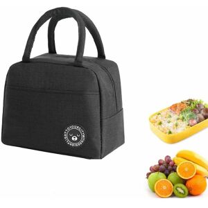 Héloise - Insulated Lunch Bag, Portable Lunch Bag, Lunch Bag Thermal Bag for Kids Women (1 Pcs-Black (style 2))