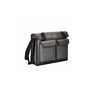Neige - Vertical Pockets Oxford Cloth Storage Tool Bag with Adjustable Shoulder Strap (Gray)