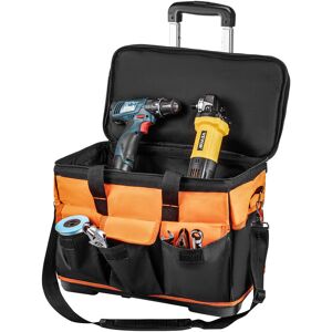 Vevor - Tool Bag with Wheels Rolling Tote 20in Wheeled Storage Case & 2 Wheels