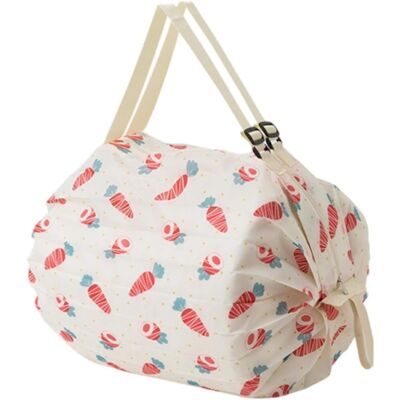 PUNNYB Shopping Bag Reusable Carrier Bag Nylon Tote Bag With PUNNYB Shopping Bag Reusable Carrier Bag Nylon Tote Bag With