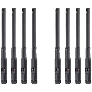 TLILY 8PCS Dual Band WiFi Antenna 2.4GHz 5GHz 5.8GHz 8DBi mimo rp-sma Male for Wireless Network Card Router TLILY 8PCS Dual Band WiFi Antenna 2.4GHz 5GHz 5.8GHz 8DBi mimo rp-sma Male for Wireless Network Card Router