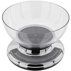 Judge - 5.0kg Chrome Kitchen Scale with Clear Bowl