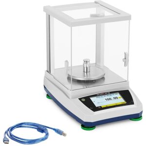 STEINBERG SYSTEMS Precision Scale - 1200 g / 0.01 g - ø 115 mm - Touch-LCD - large glass draft shield Precision scale Gram scale