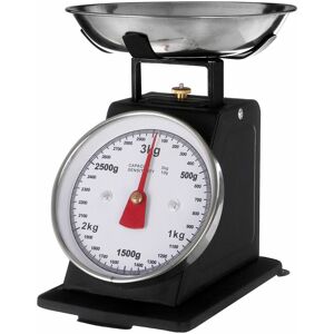 Premier Housewares - Matt Black Kitchen Scale - 3kg