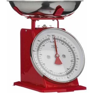 Red Standing Kitchen Scale - 5kg - Premier Housewares