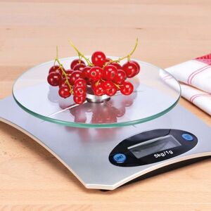 Berkfield Home - hi Digital Kitchen Scale Silver