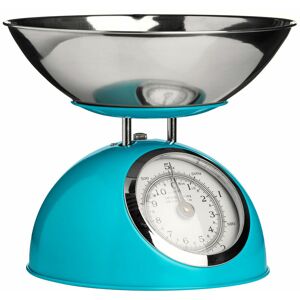 Premier Housewares - Blue Half Circle Design Kitchen Scale - 5kg