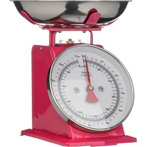 Premier Housewares - Hot Pink Standing Kitchen Scale Hot - 5kg