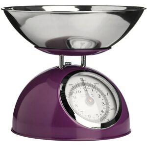 Premier Housewares - Purple Half Circle Design Kitchen Scale - 5kg