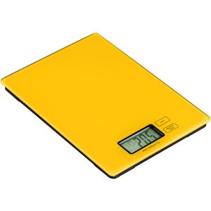 Premier Housewares - Zing Yellow Glass Kitchen Scale - 5kg