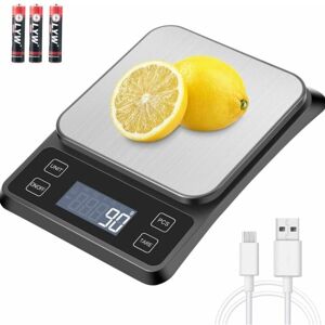 CSPARKV Kitchen Scale Precision Scale usb Rechargeable, 10kg/1g Electronic Kitchen Scale Stainless Steel, Liquid Measurement, Backlit lcd, Auto-off, CSPARKV Kitchen Scale Precision Scale usb Rechargeable, 10kg/1g Electronic Kitchen Scale Stainless Steel, Liquid Measurement, Backlit lcd, Auto-off,