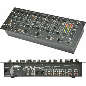 Loops - 14 input 4 Channel Pro Mobile dj Mixer usb Recording Crossfade Karaoke pa 4U 19