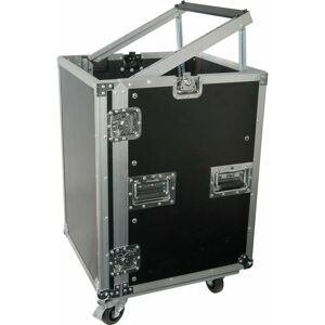 LOOPS 19' 16U Equipment Rack With Wheels Patch Panel Mount Case pa dj Mixer Amp Audio