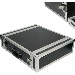 Loops - 19' 2U Equipment Patch Panel Flight Case Transit Storage Handle dj pa Mixer Box