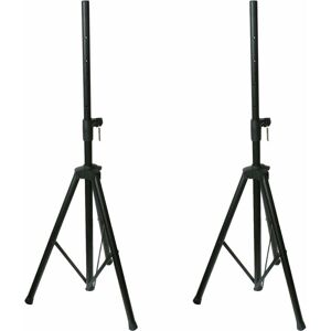 Loops - pair / 2x Adjustable 35mm Speaker Stands 1.9m Heavy Duty Tripod dj pa Disco