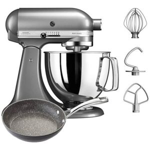 Artisan Mixer 125 Contour Silver With free Gift - Kitchenaid