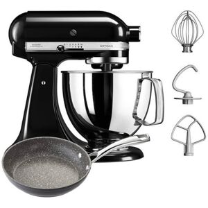 Artisan Mixer 125 Onyx Black With free Gift - Kitchenaid