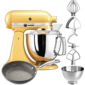 Artisan Mixer 175 Majestic Yellow with free Gift - Kitchenaid