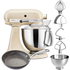 KitchenAid Artisan Mixer 175 Almond Cream with FREE Gift