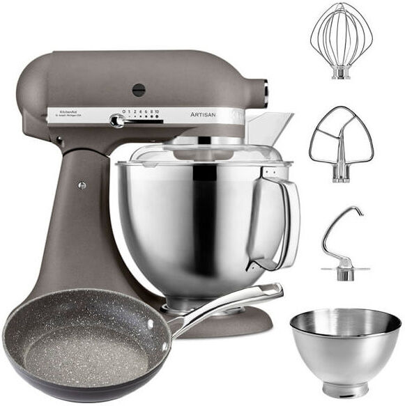 Artisan Mixer 185 Imperial Grey with free Gift - Kitchenaid