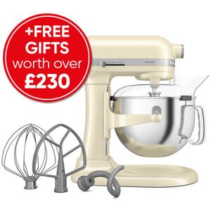 Artisan Almond Cream 5.6L Bowl Lift Food Mixer With free Gift - Kitchenaid