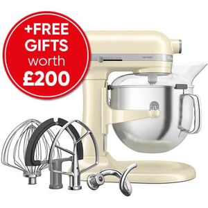 Artisan Almond Cream 6.6L Bowl Lift Food Mixer With free Gift - Kitchenaid