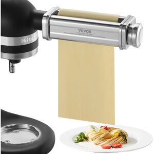 VEVOR Pasta Attachment for KitchenAid Stand Mixer, Stainless Steel Pasta Sheet Roller Attachment, Pasta Maker Machine Accessory with 8 Adjustable Thickness